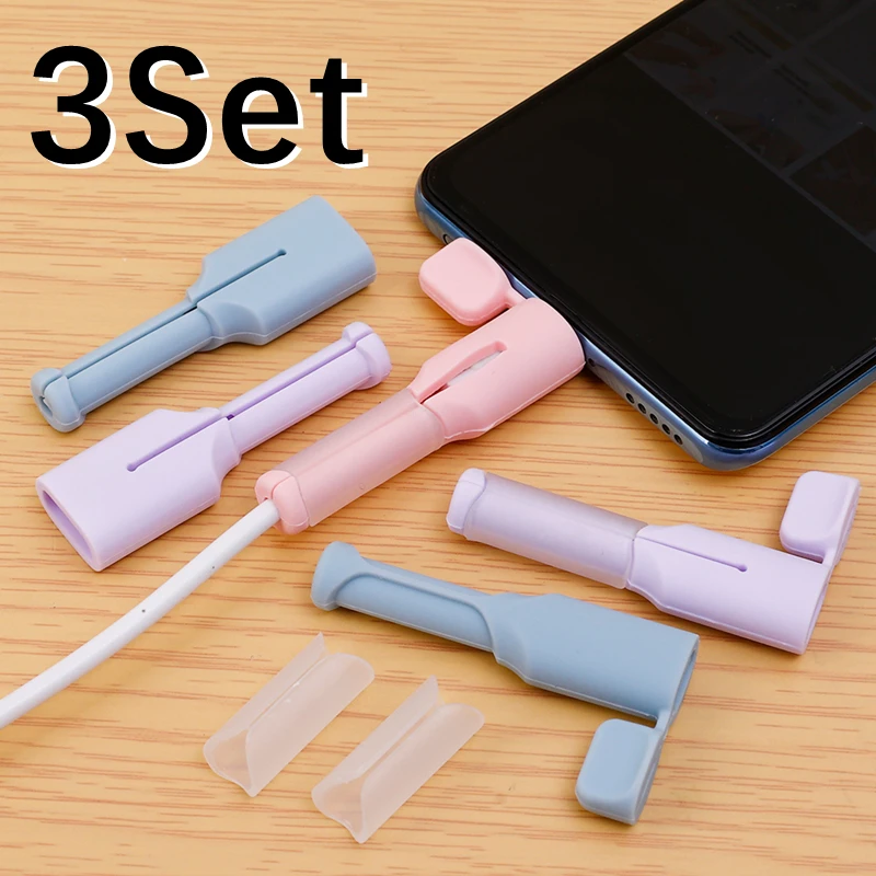 Type C Micro USB Silicone Data Cable Protector Sleeve Mobile Phone Charging Cable Cover USB C Cord Anti-Break Wrap Universal New