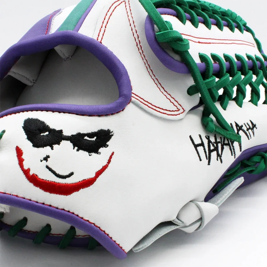 Custom Guantes De Beisbol Baseball Batting Gloves Pikachu Baseball Glove Left Handed Kip Leather view 5