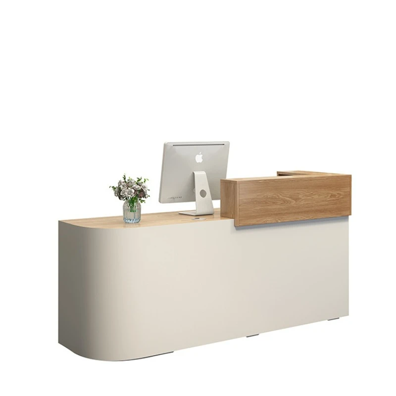 Beauty salon Reception Desks Simple creativity modern retro Reception Desks Light luxury Office Furniture Zum empfang YS40CC