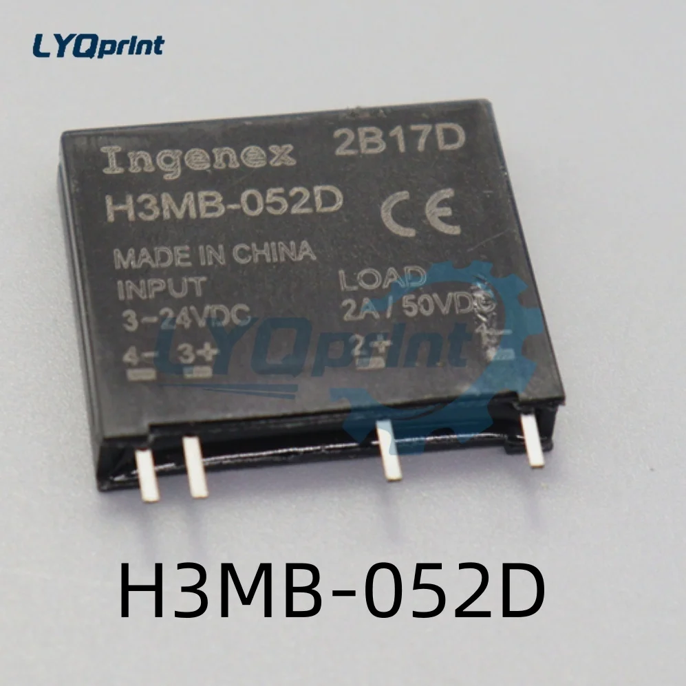 10Pcs Best Quality  H3MB-052D DC Control DC Solid State Relay PCB Soldered 3-24VDC 2A/50V