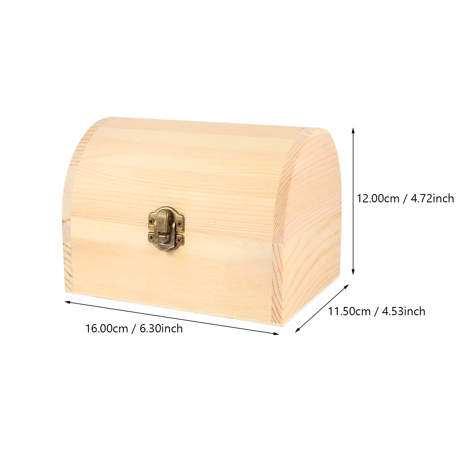 with Cover Pirate Treasure Chest Wooden Box Child Storage Bins Tote Desktop Organizer