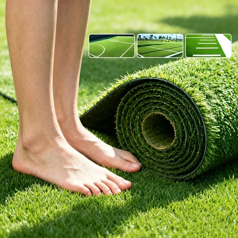 Rumput karpet Tiruan Outdoor Artificial Grass UV Protected Artificial Turf Green Carpet Artificial Turf