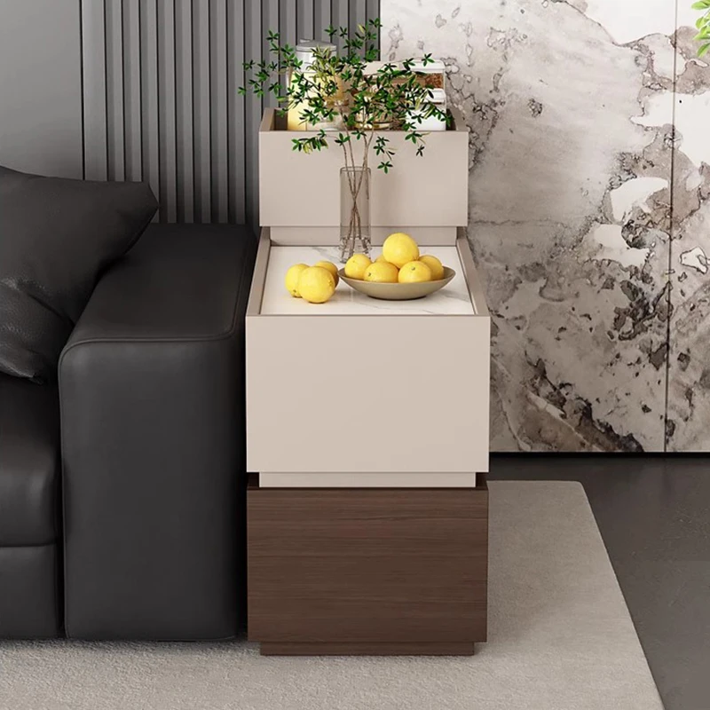 

Элегантный роскошный журнальный столик с выдвижными ящиками, современный приставной столик, диван, шкаф, уникальная мебель для гостиной Tavolino Da Salotto