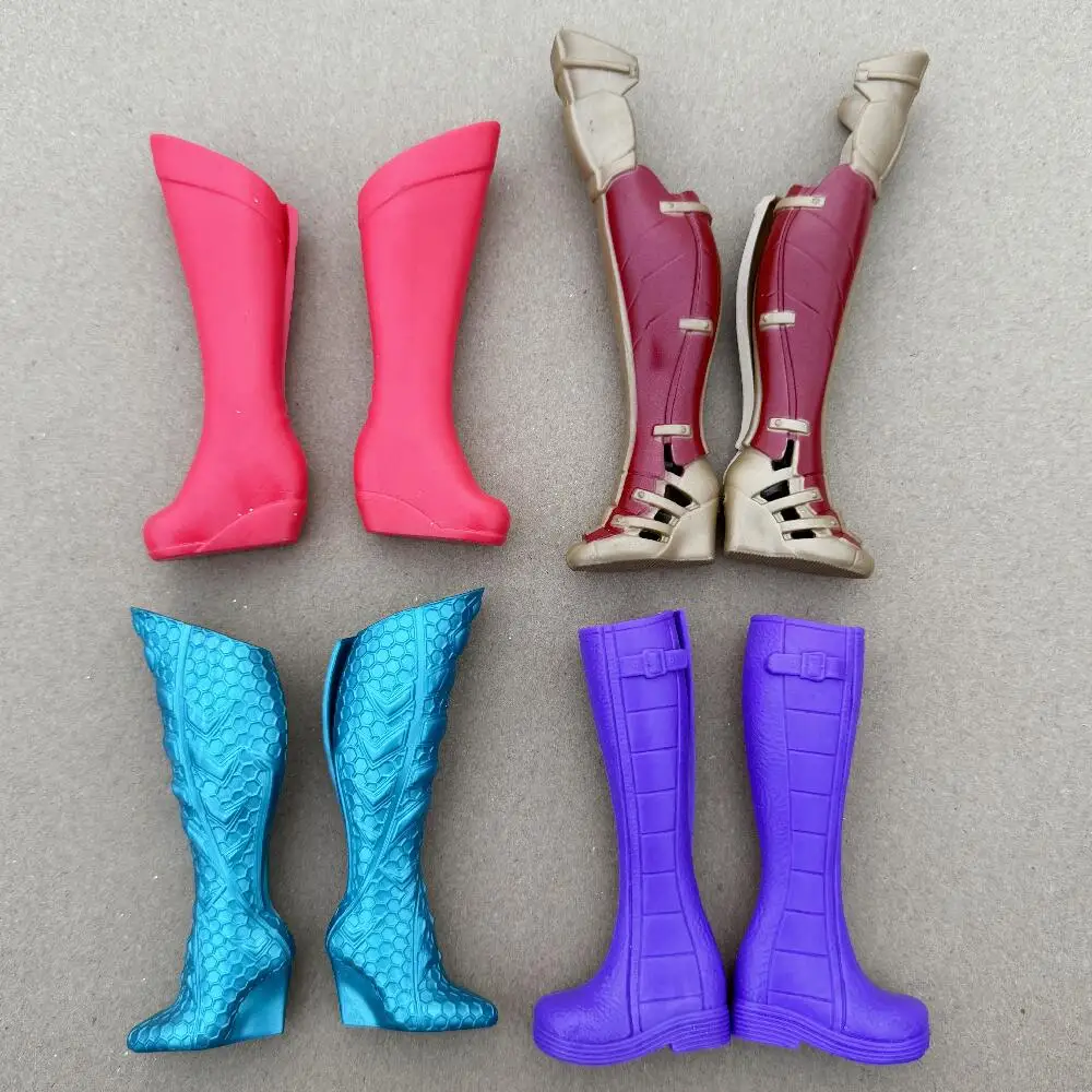 1/6 puppe Schuhe Lange Stiefel Für Füße Über 3,4 cm Wonder Lady Puppe Dekore Mädchen Sammlung Spielzeug DIY Spielen puppe Zubehör Schuhe