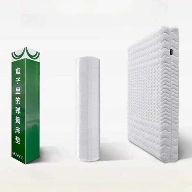 #Mattress Queen Size Double Bed Mattresses for 120x200 150x200 180x200 200x220 Cm Roll Packaged Independent Spring Memory Cotton