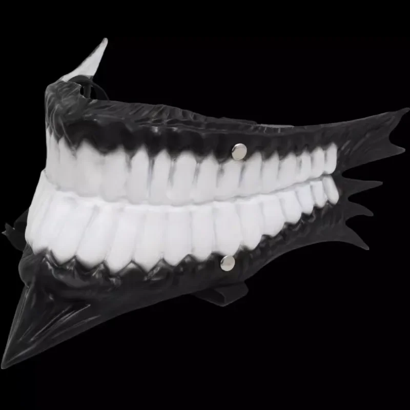 Anime Mysterious Ghost Mask Anime Cosplay Props Mask Model Holiday Party Cosplay Accessories Show Party Costume Props