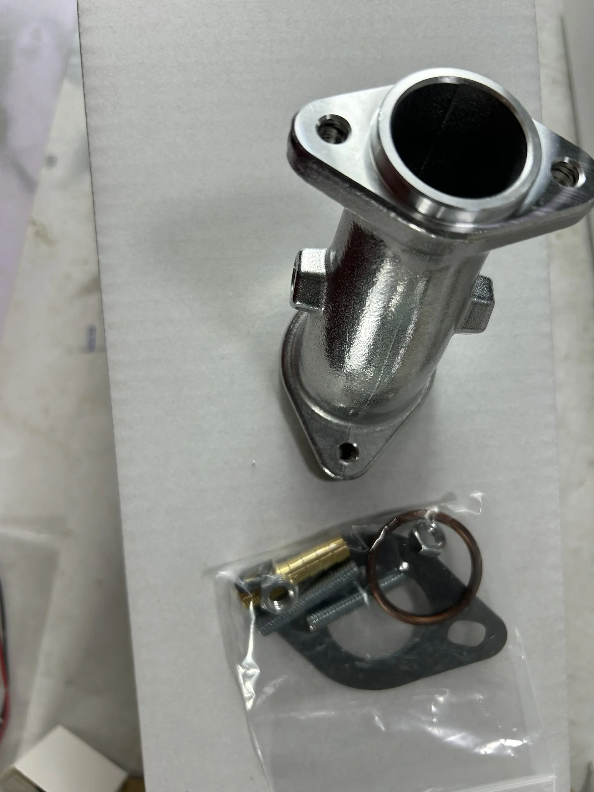 SherryBerg Mainfold For EMPI Solex for VW Single Port Manifold Kit With Hardware - 34 ICT/EPC - Type 1 and 3 Carburador Carb