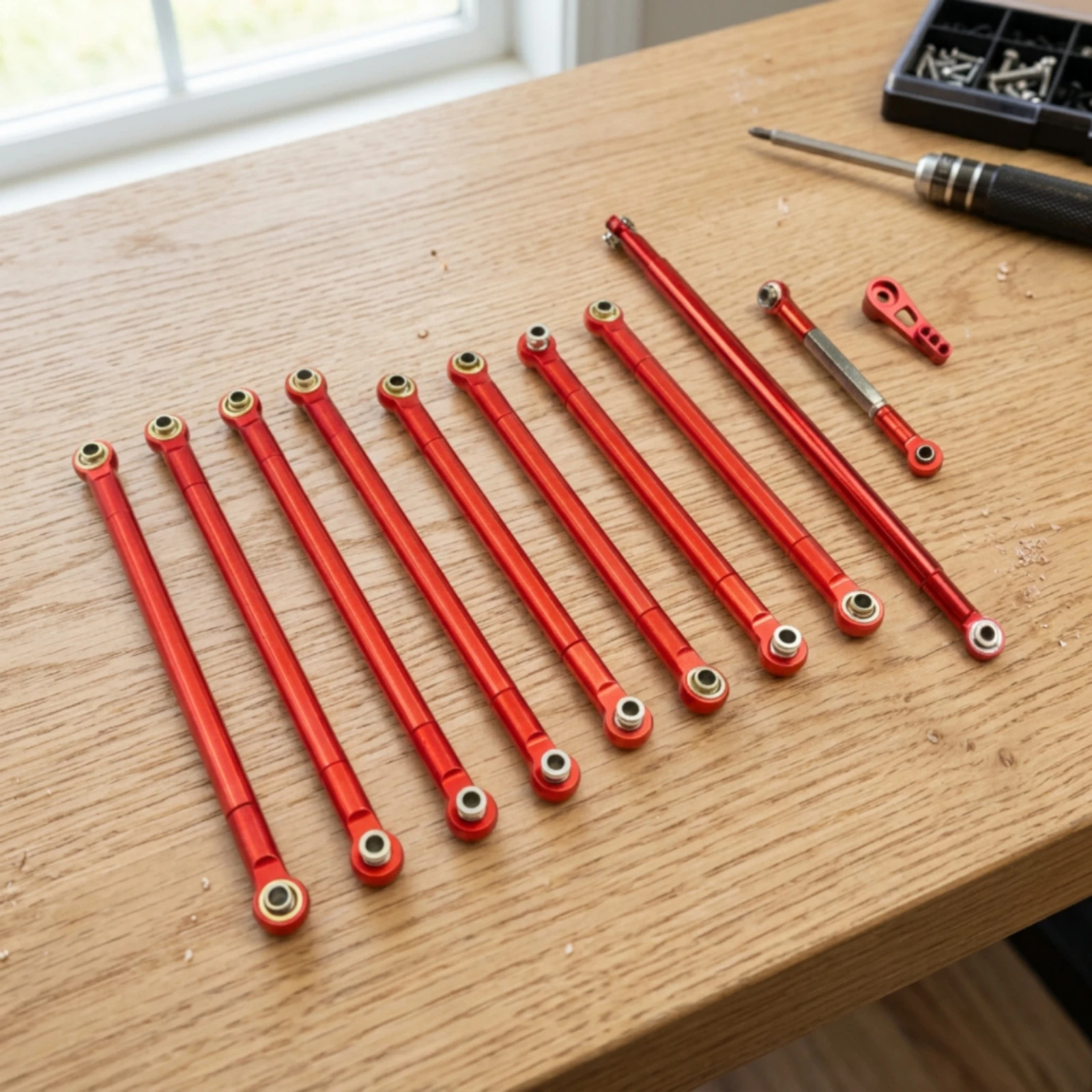 Kit de varillaje para coche RC - Model Kit Joints reseña y precio