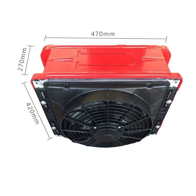 Electric Refrigeration and Air Conditioning 12v24v Vehicle Mounted Variable Frequency Refrigeration Integrated Machine for Truck