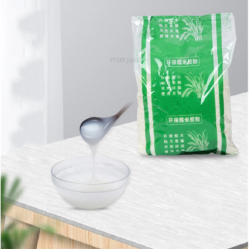 Solid Glutinous Rice Glue Powder Wallpaper Glue Suitable For Wallpaper Wall Sticker Wall Covering Murals Vegetable Starch Gum