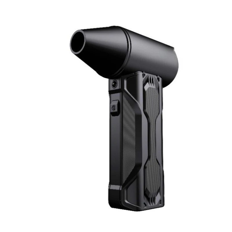 

High speed turbine violent fan magnetic suction nozzle LED light power bank 160,000 turn dust gun