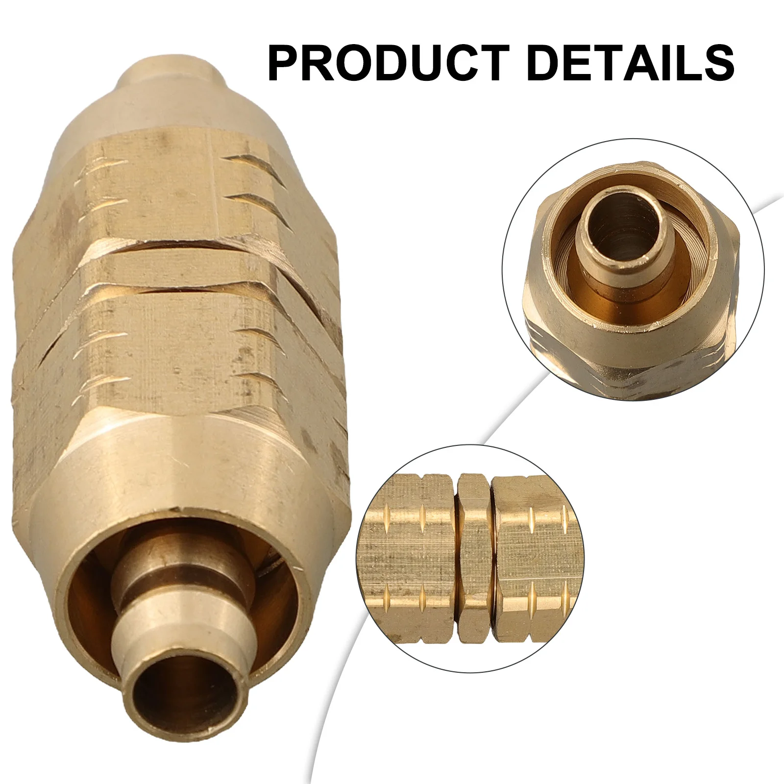 Copper Construction Water Flow Wear Resistance Agricultural Spray Pipe High Pressure Copper Performance Pipe Connector