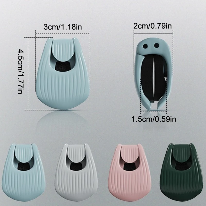 Soporte para caña de pescar, Clip fijador portátil para caña de pescar, abrazadera para regalar, soporte para caña de pescar para playa, herramientas de pesca, diseño compacto, 1/2/4 Uds.