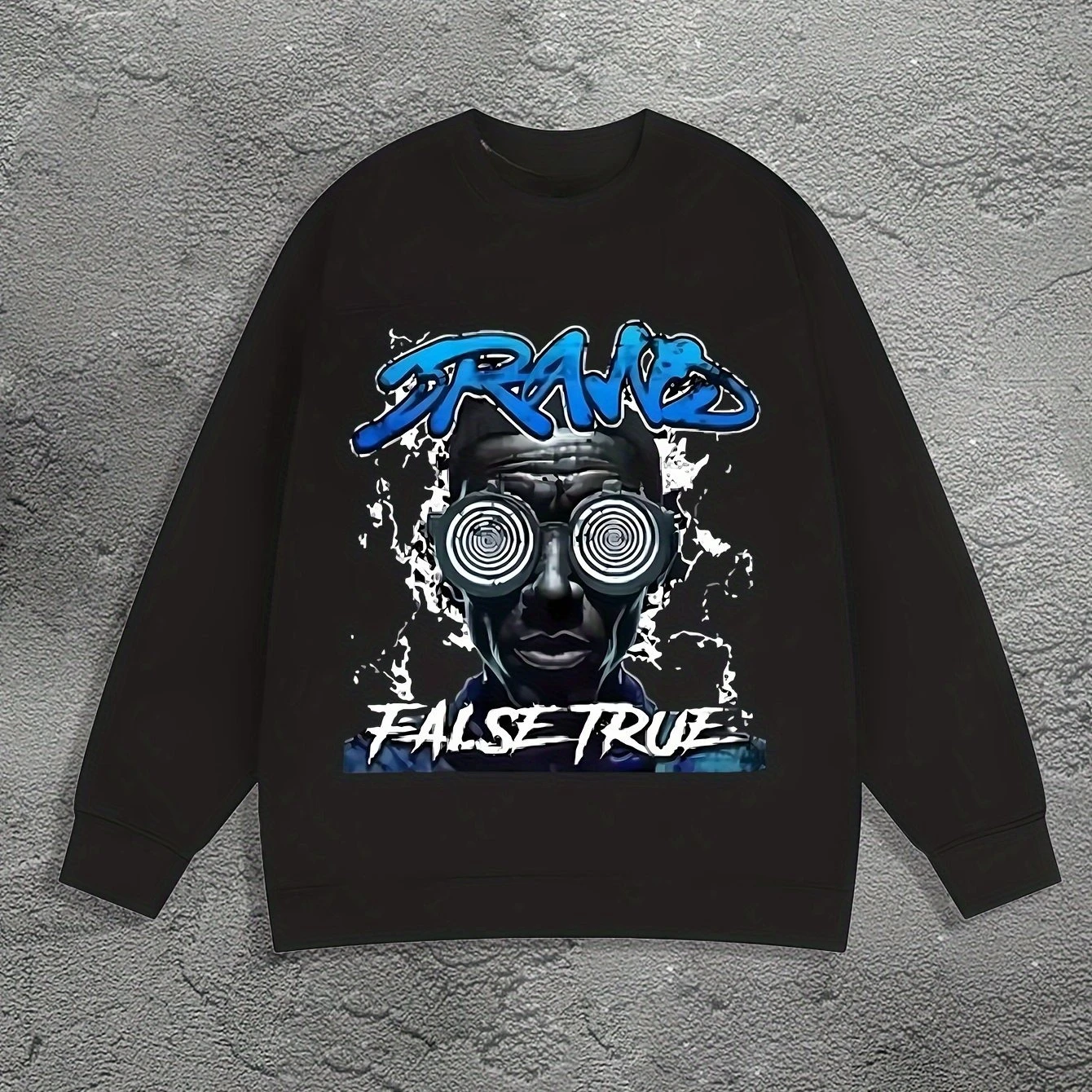 

Hip-hop Graphic Printing Autumn and Winter Men's and Women's Sweatshirts Casual Loose Outdoor Street Sports Training Brand