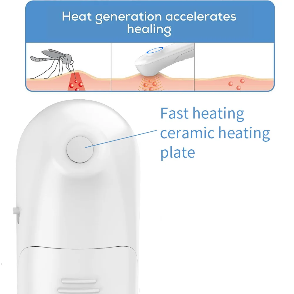 جهاز كهربائي مضاد للحكة جهاز مضاد للحكة لدغة البعوض عصا مضادة للحكة للمشي لمسافات طويلة وصيد الأسماك والسفر