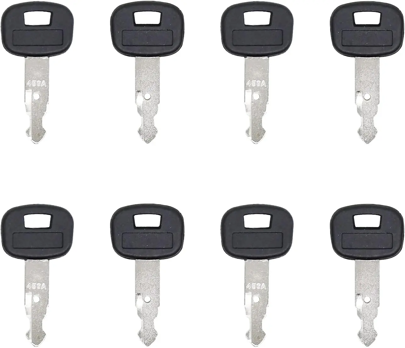 RC411-53933 Ignition Keys 8 Pack 459A RC461-53930 for Kubota KX121-3 KX161-3 U15 U17 U25S U35 L39 L45 L47 L48