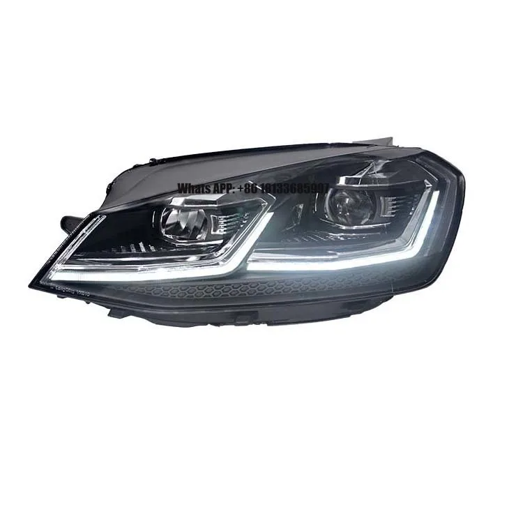 

LED Headlight Assembly for GOLF 7 7.5 2014-2017 Plug&Play Auto Lighting Systems New Condition 6000k Color Temperature
