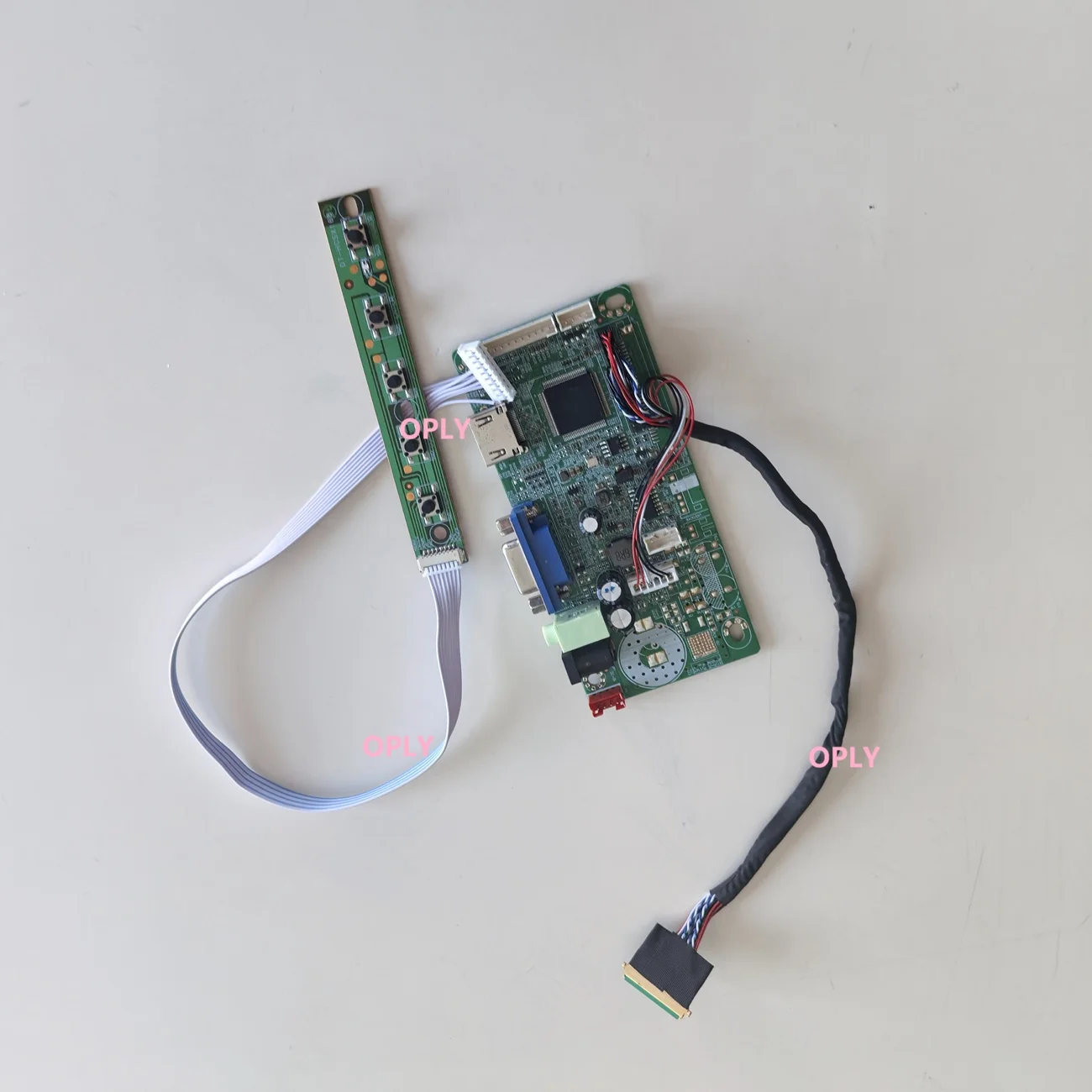 

58C Controller board For B156HW01 V0 B156HW02 1920×1080 15.6" LED panel Screen monitor Kit Audio HDMI-Compatible LCD VGA DIY