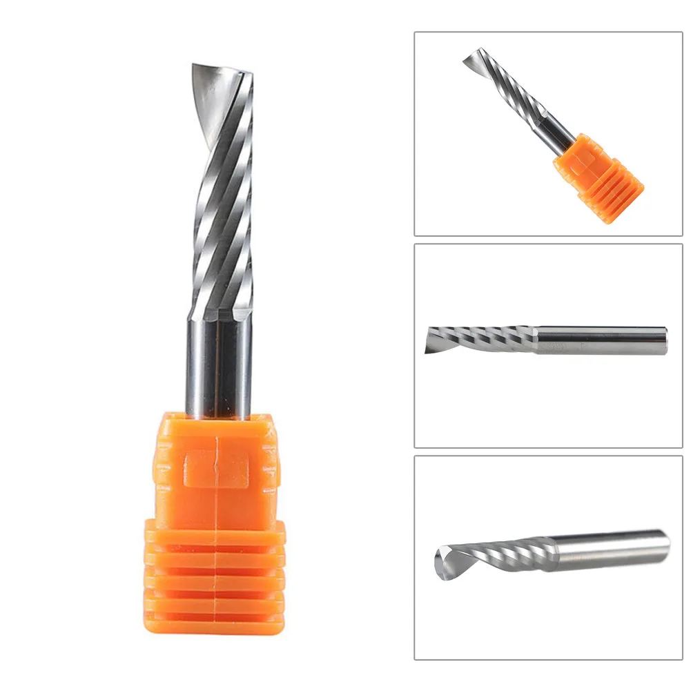Achieve Exceptional Results with 6*22mm Carbide Spiral End Mill 6mm Shank for ideal for Aluminum, Wood, and Composite Board