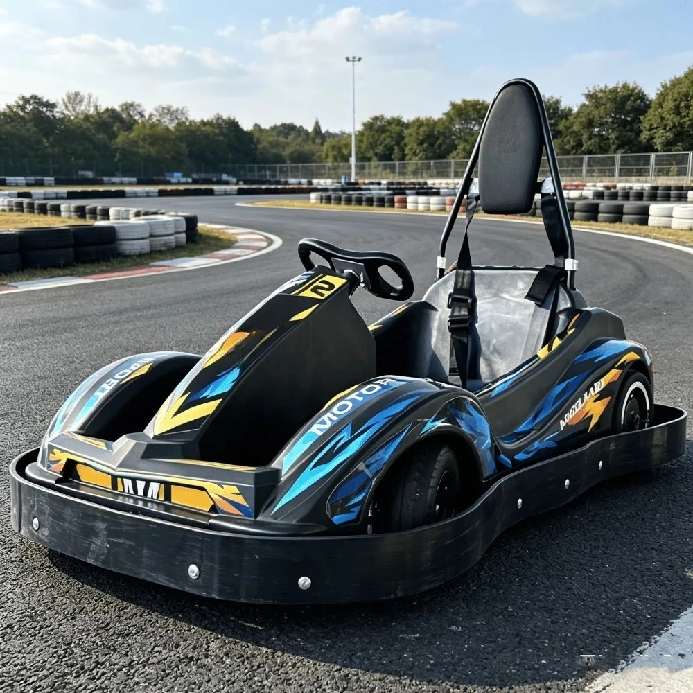 Popular Trending Wholesale Professional Racing Sport Outdoor Fun Amusement Park Durable High Speed Sturdy Adult Electric Go Kart