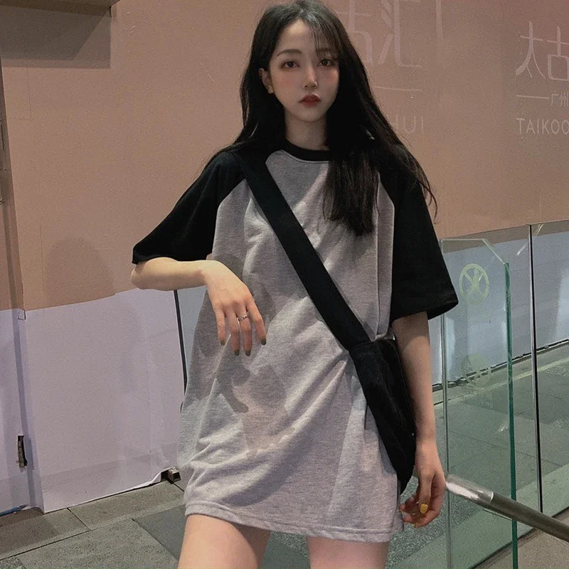 

Harajuku short Sleeve T-shirt Women Y2k Vintage Aesthetic Top Tee UNISEX Autumn Gothic Basic T Shirt Streetwear Korean