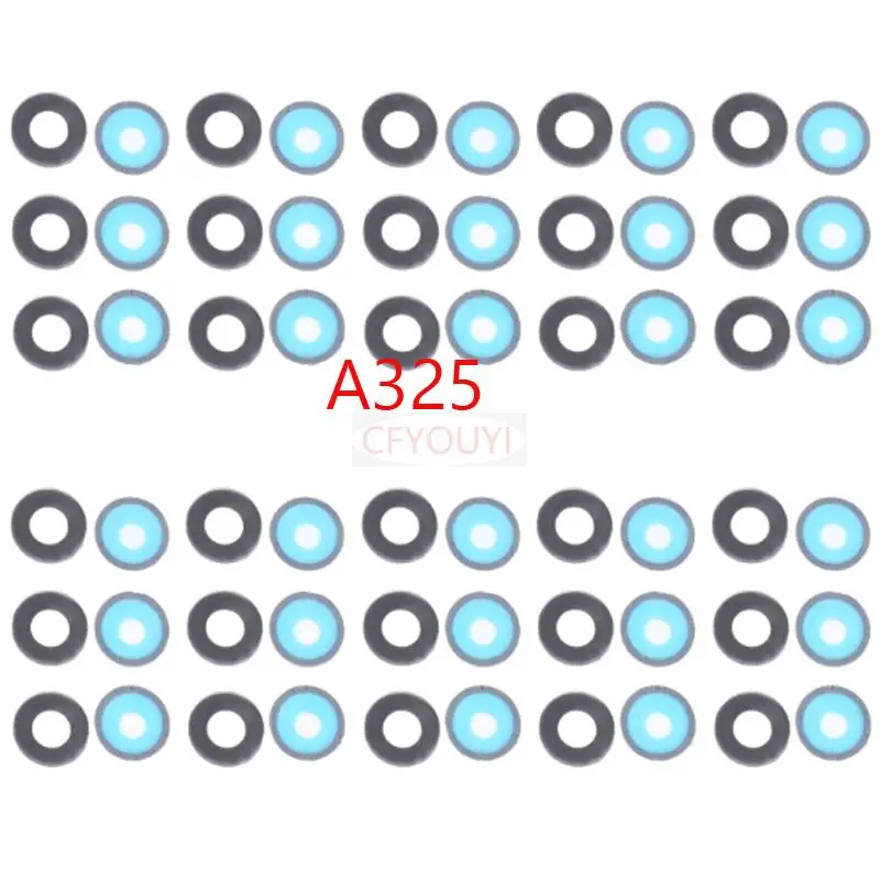 

10Pcs/lot New Back Camera Lens Glass Lens With Adhesive For Samsung Galaxy A32 4G SM-A325 A325 / A32 5G SM-A326 A326