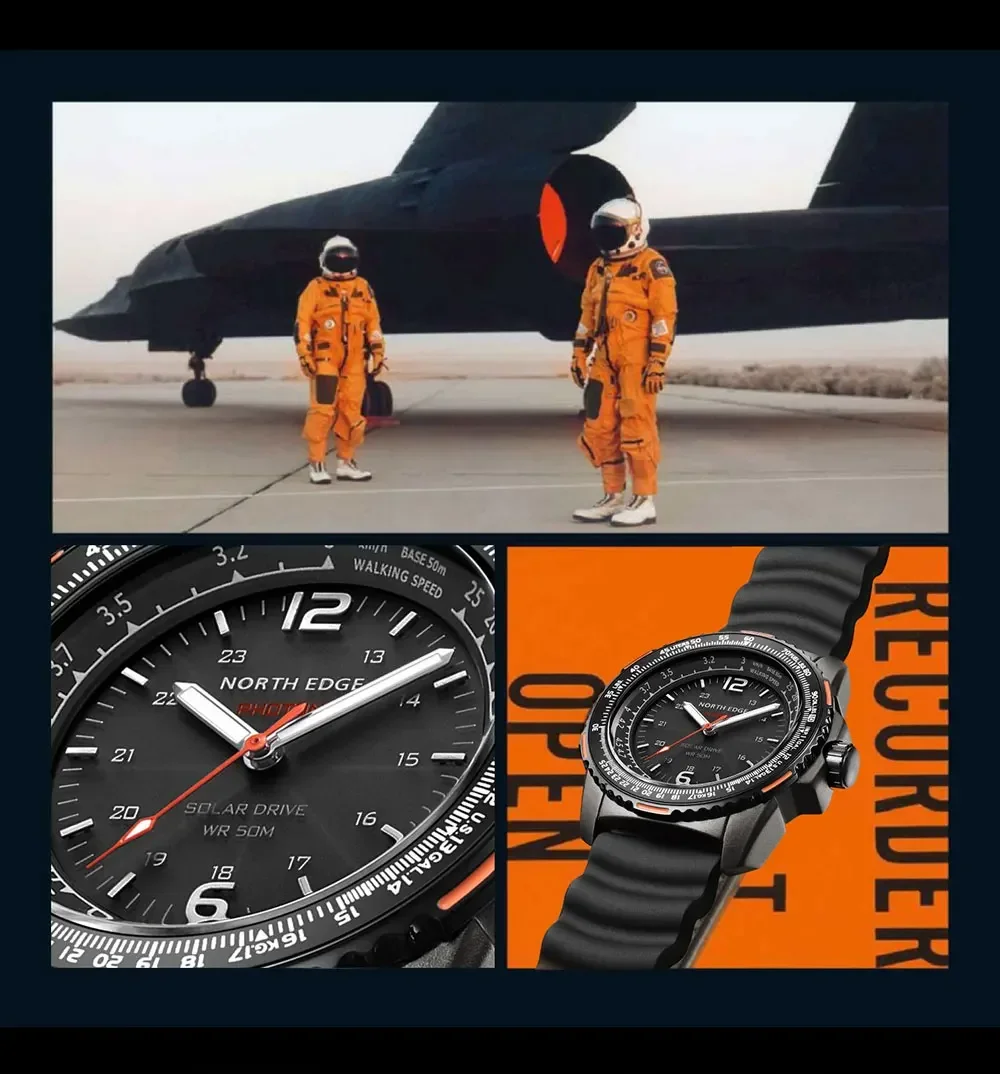 NORTH EDGE EVOQUE 2 Orologio D - Lantern Paper Solar recensione e prezzo