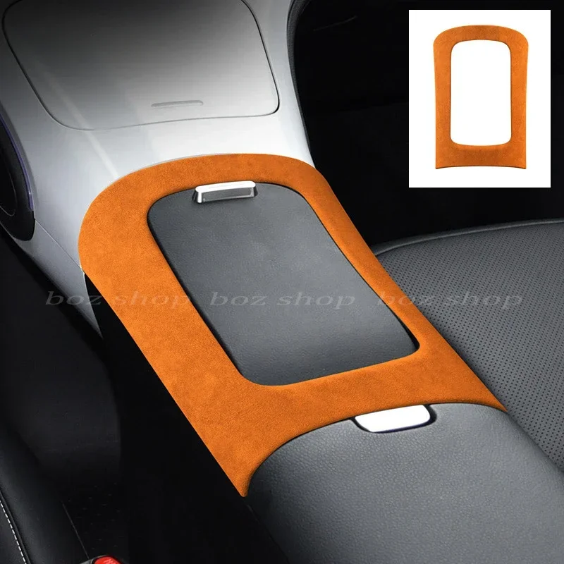 

For Mercedes-Benz Smart Elf No. 1 Flip Fur Central Control Water Cup Frame Panel Interior Modification Interior Accessories