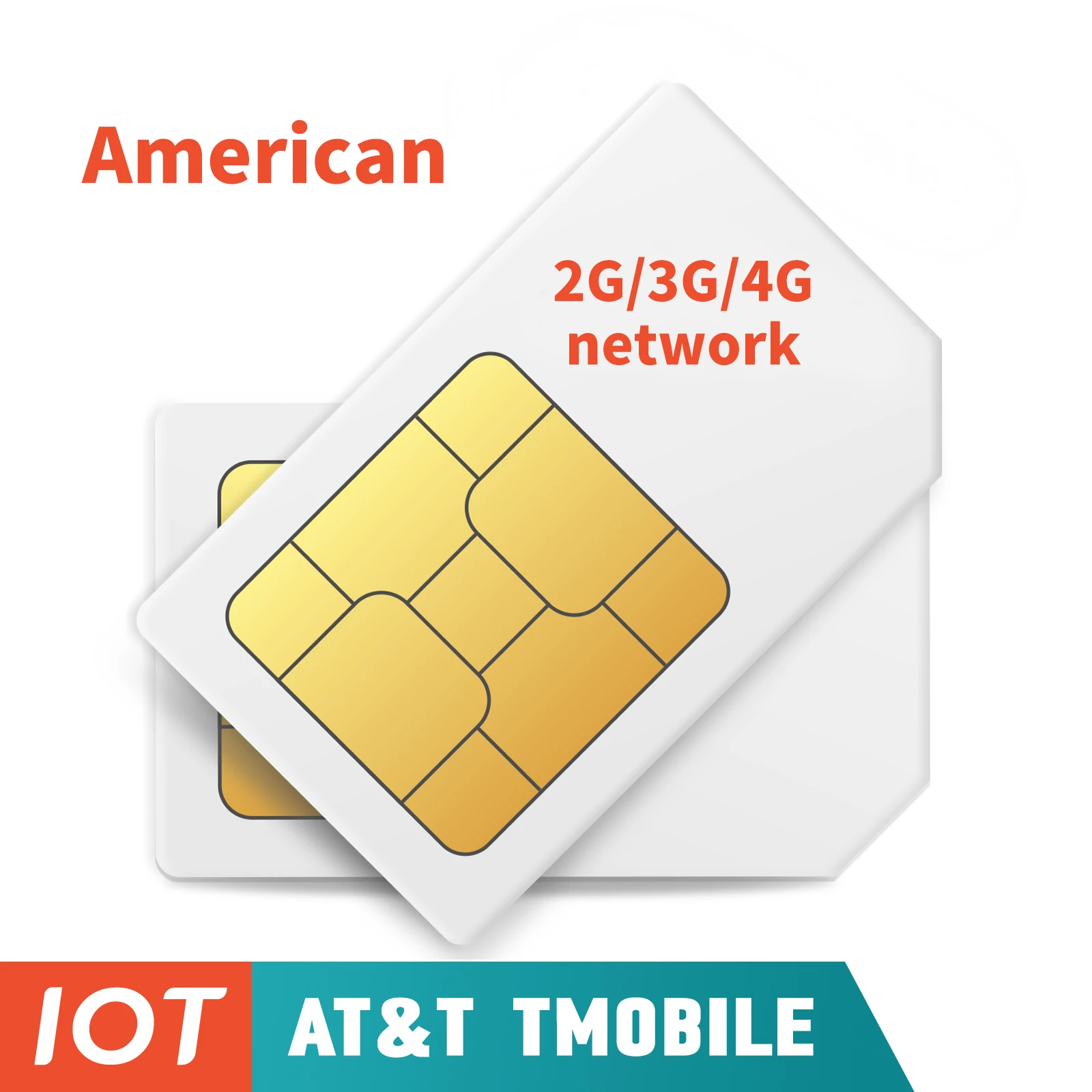 USA Prepaid 4G SIM card IOT device supports for Camera GPS pet collars and GPS trackers supply AT&T,tmobile, Sprint for America