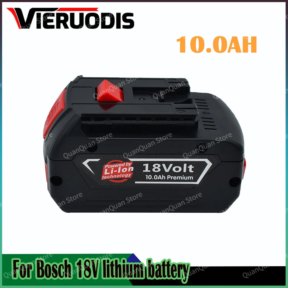 

For Bosch 18V Battery 6.0Ah for Bosch Electric Drill Rechargeable Li-ion Battery BAT609 BAT609G BAT618 BAT618G BAT614 Charger