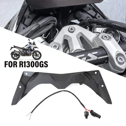For BMW R 1300 GS R1300 R1300GS 2023 2024 2025 Motorcycle Cockpit Fairing Panel Updraft Wind Deflector Carbon Look