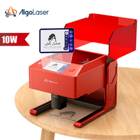 AlgoLaser Pixi 10W Touch Screen Smart Engraving Machine with Roller 100x100mm Engraving Area DIY Holiday Handmade Tool Water Cup
