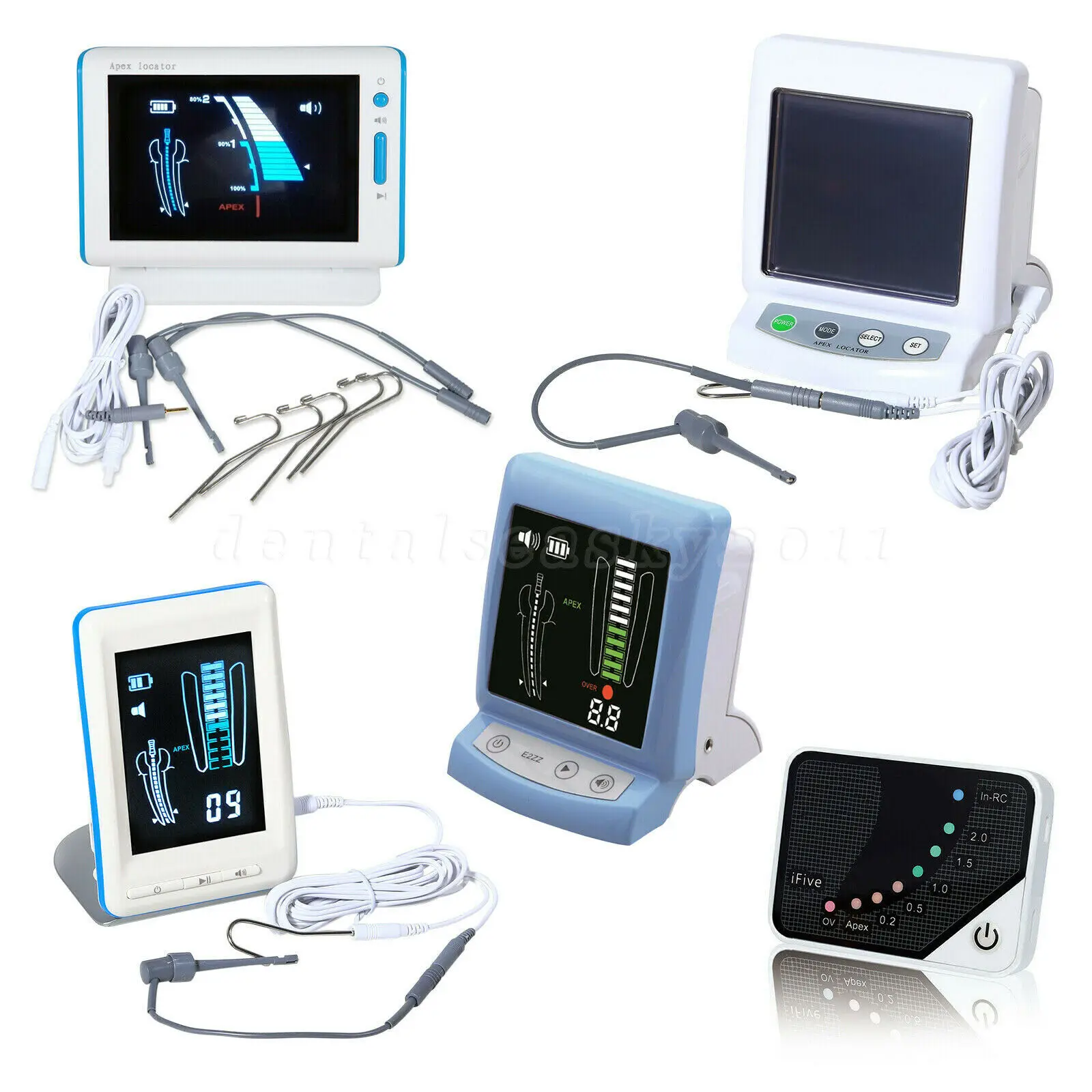 

5 Types Dental Endodontic Apex Locator Root Canal Finder /Mini /DTE WOODPEX III Style