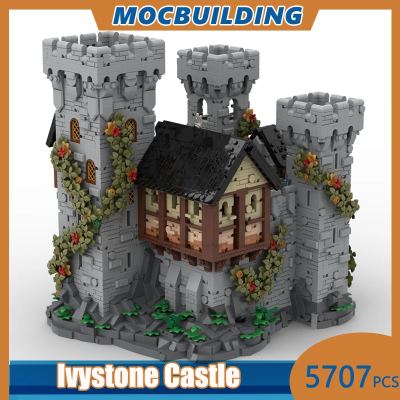 Ivystone Castle Model MOC Building Blocks DIY Assemble Bricks Architecture Collection Creative Display Toys Gifts 5707PCS