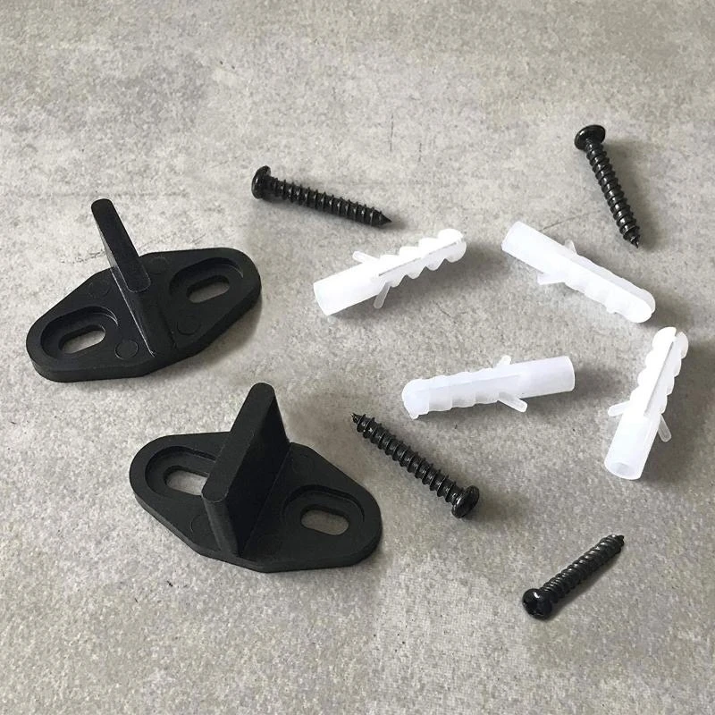

Low Noise Flush Bottom Floor Guide Hardware Grounding Adjustable Fixing Home Roller Sliding Stable Barn Door With Screws