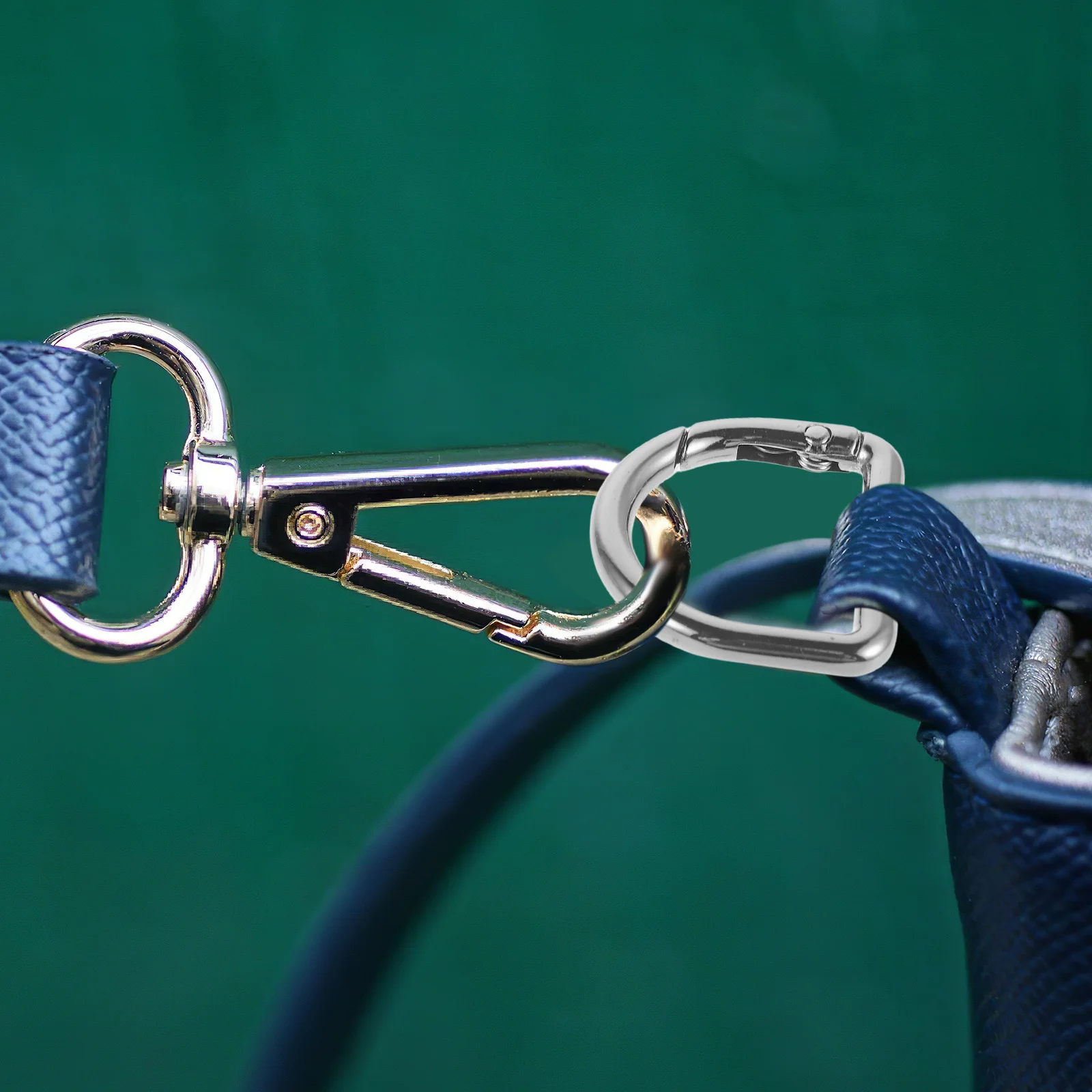 

10Pcs Metal D Ring Clasp with Spring Snap for Bags Backpacks Purse Straps Key Holders 22Mm Reliable Connection