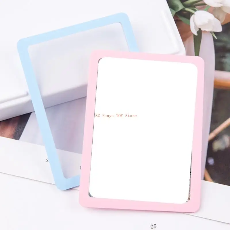 96GC 10PCs PVC Card Sleeves AntiFade Protective Colorful Border Collector Card Holder