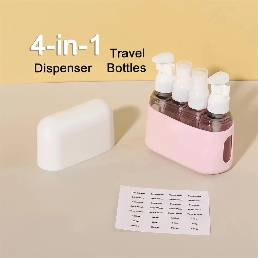 Refillable Travel Bottle Set Bottle Set Travel Essentials Empty Container Cosmetic Container Packing Lotion Points