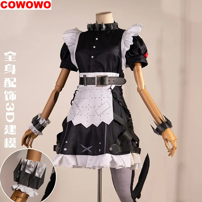 

Zenless Zone Zero Ellen Joe Maid Outfit Dress Cosplay Costume Cos Game Anime Party Uniform Hallowen Play Role Clothes Clothing