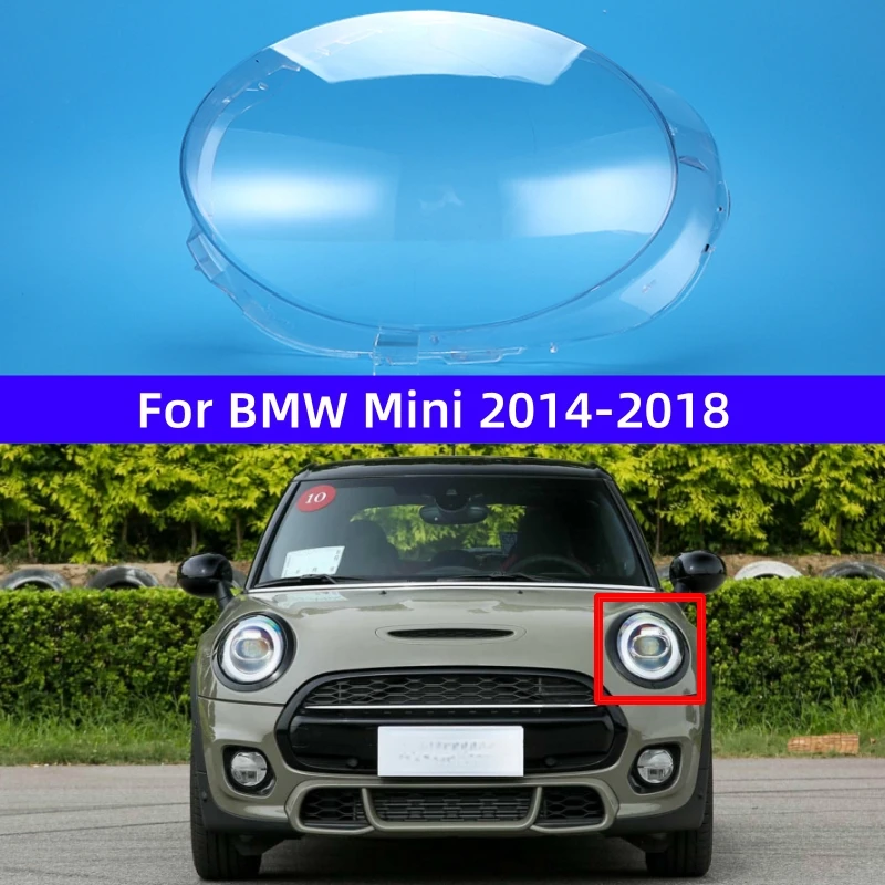 

Для BMW Mini 2014, 2015, 2016, 2017, 2018, автомобильные аксессуары, Заменить прозрачную лампу, чехол для фары