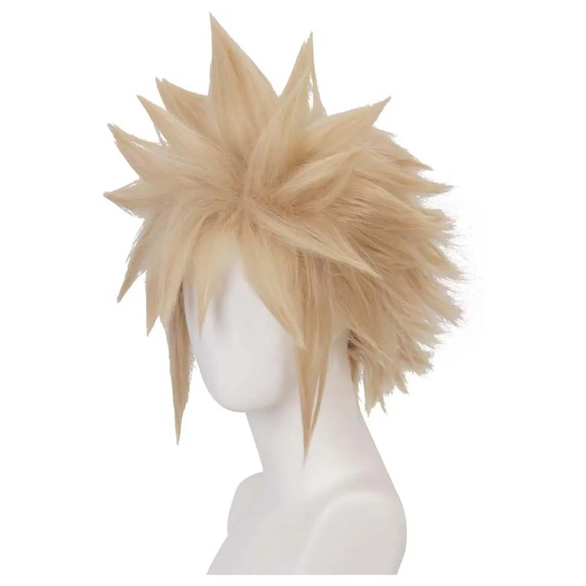 할로윈 코스프레 게임 Final Fantasy VII 남성용 클라우드 스트라이프 가발