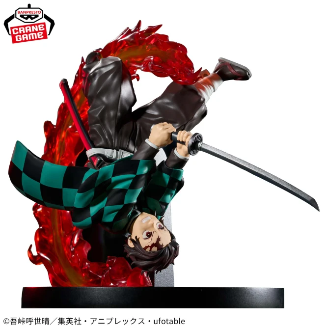 BANPRESTO Original VIBRATION STARS Demon Slayer Tanjiro Kamado 15cm figura personaje modelo juguete colección de regalo