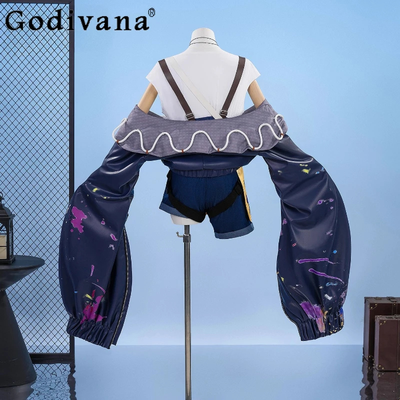 Gioca a Ruolo Set di Abbigliamento per Donne Arknights Tippi Costume Cosplay Abiti Ragazze Uniforme Halloween Carnevale Festa Abiti Di Natale