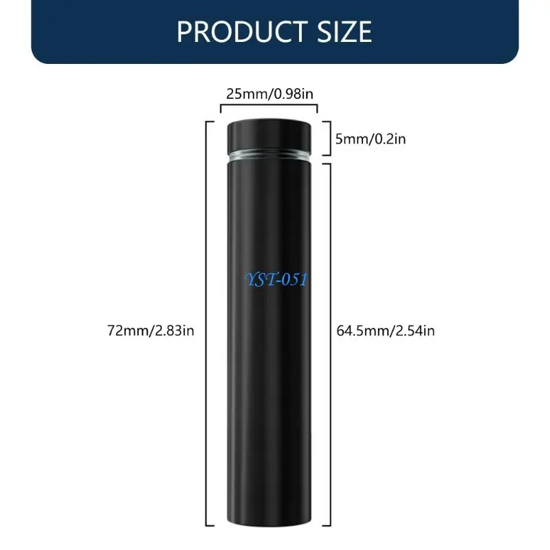 

E15A 20Pcs Stainless Steel Signboard Tacks Heavy Duty Decorative Fasteners Billboards Fixing Screws Hardware Easy to Install