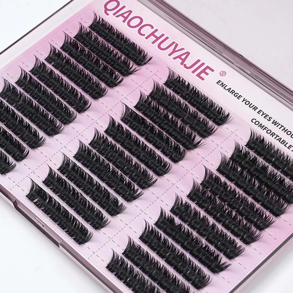 ขนตาปลอมแบบต่อเอง รุ่น L Curl ขนตาปลอมแบบแยกเป็นช่อ ติดง่าย ใช้ซ้ำได้ ติดทนนาน