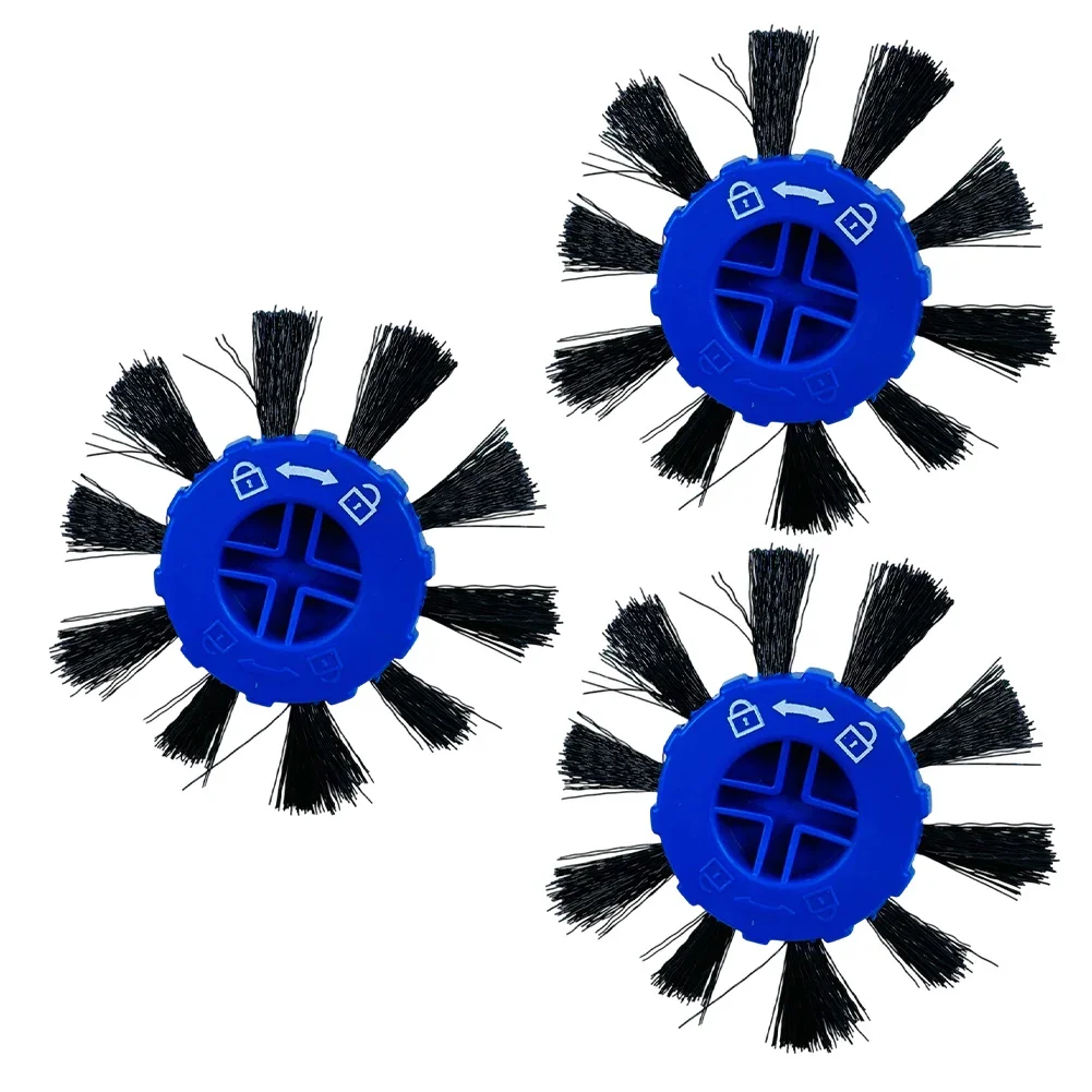 3Pcs Side Brush For BOBOT Intense 232 Robot Vacuum Cleaner Replacement Corner Cleaning Accessories Plastic Nylon - view 2