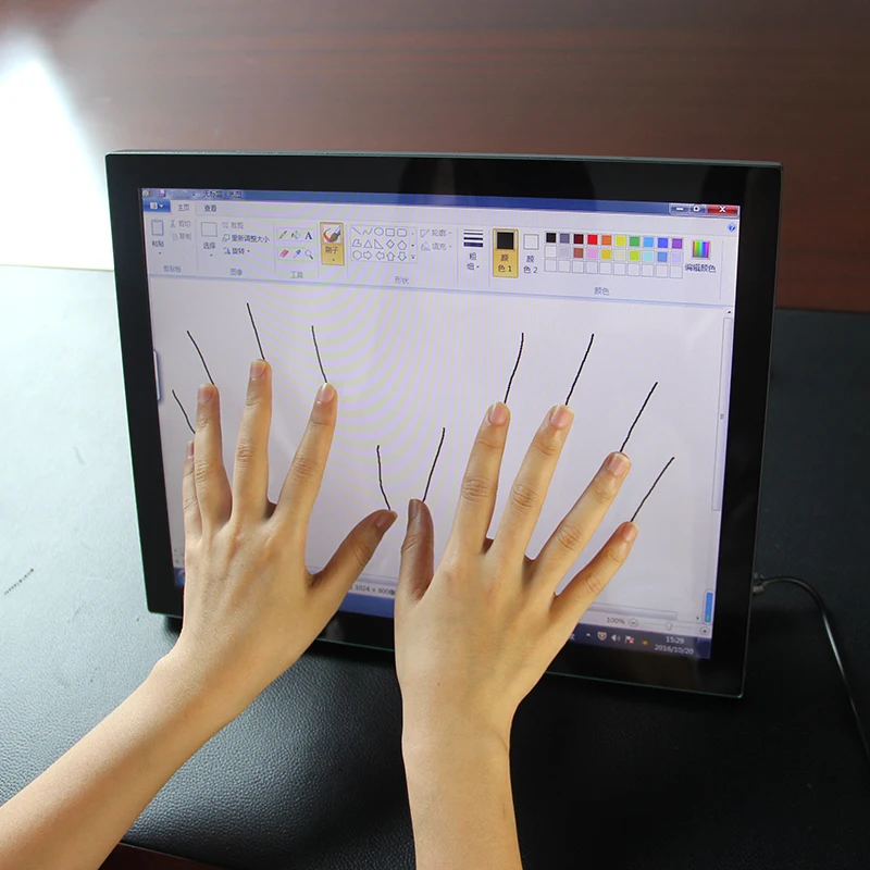 TLF Factory Price 10 12 15 17 19 Inch Lcd  Industrial Open Frame Ip65 Capacitive Touch Screen