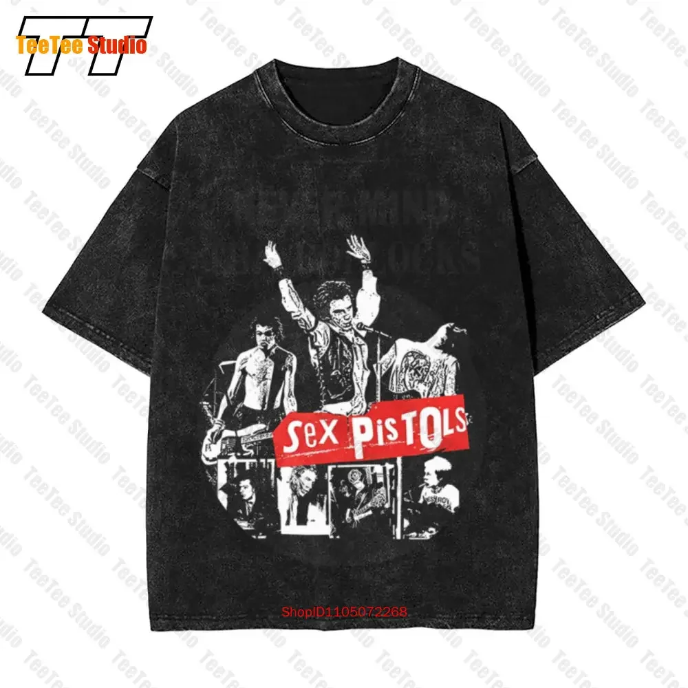 Sex Pistols Never Mind The Bollocks Official Merchandise Vintage Oversized T-Shirt M L Xl New OVZ6