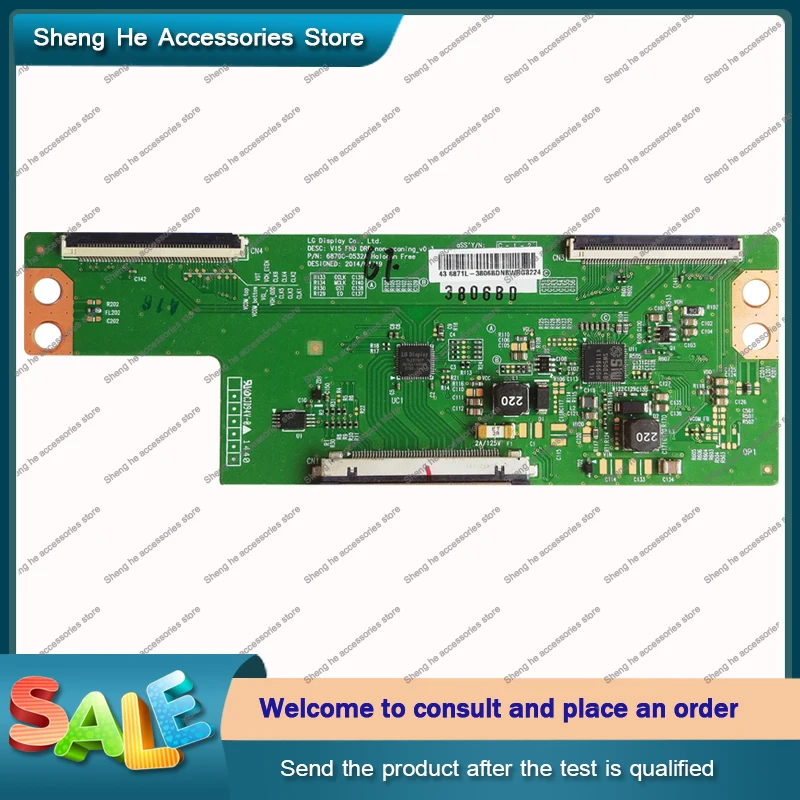 T-con board for  43/49/55inch V15 FHD DRD 6870C-0532A 6870C-0532B 6870C-0532C