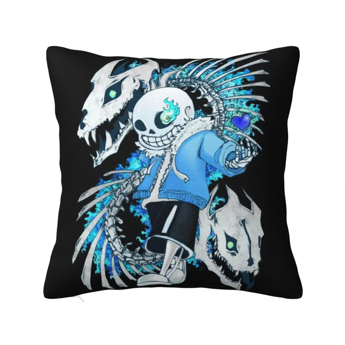 

Undertale:Sans Throw Pillow Pillowcases Cushion Covers Sofa ornamental pillows Anime